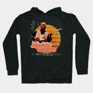 Muddy waters \\ Retro Art Hoodie